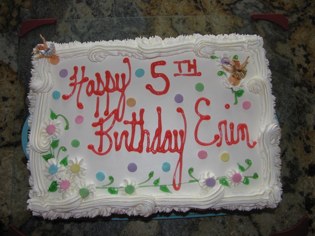 Girls Birthday Cake